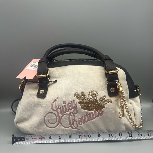 Juicy couture the key to juicy satchel purse - Picture 6 of 11